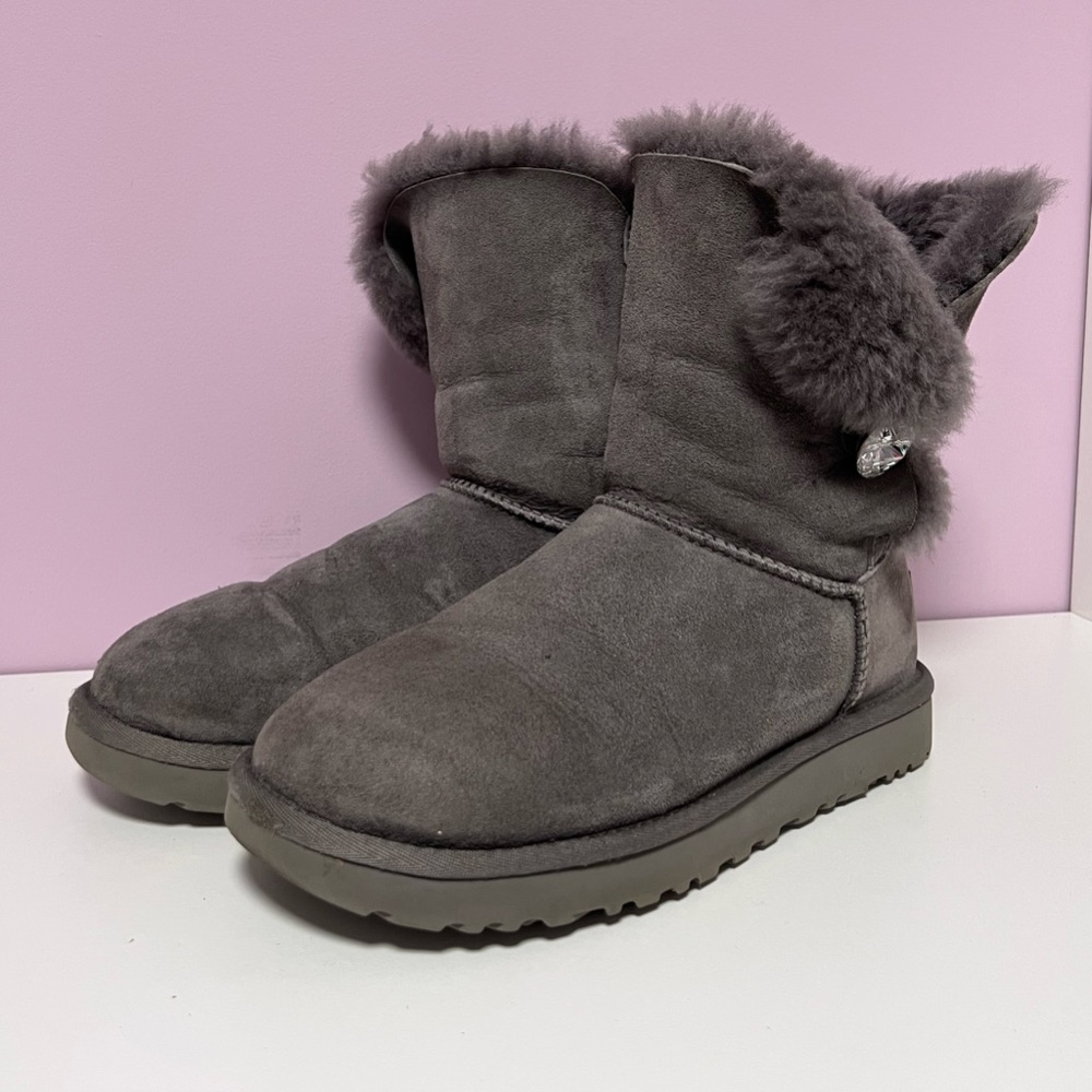Bailey Button Bling Uggs With Swarovski - image 3